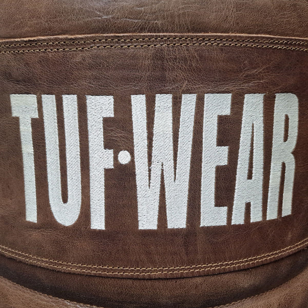 Leder Boxsack Classic Brown 122 cm (4ft) - Tuf Wear-Germany