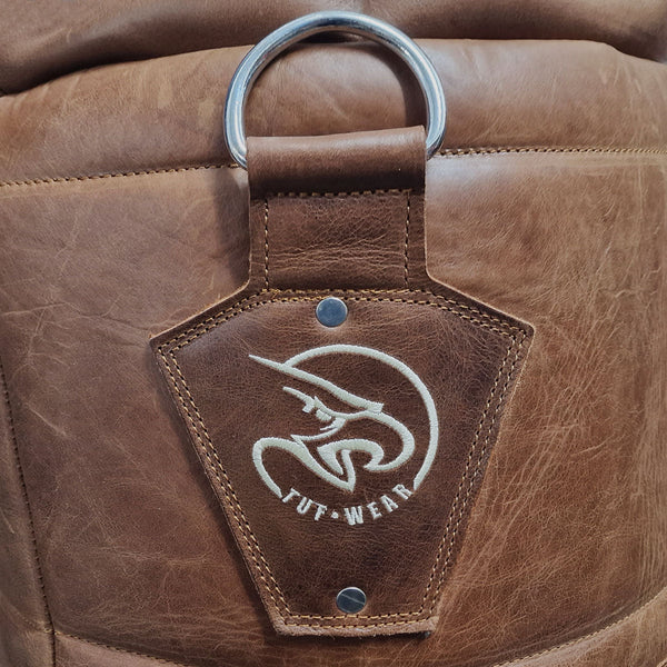 Leder Boxsack Classic Brown 122 cm (4ft) - Tuf Wear-Germany